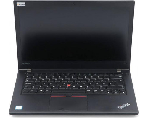 Laptop Lenovo Lenovo ThinkPad T470 i5-6200U 8GB 240GB SSD 1920x1080 Klasa A