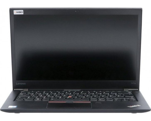 Laptop Lenovo Dotykowy Lenovo ThinkPad T470s i5-6300U 8GB 480GB SSD 1920x1080 Klasa A- Windows 10 Professional + Torba + Mysz